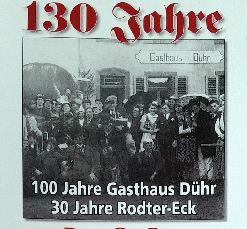 130 Jahre, die lange Geschichte Rodter Eck 
