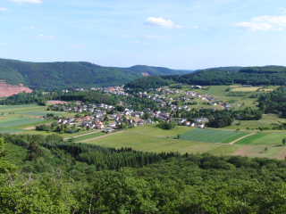 Blick auf Taben-Rodt